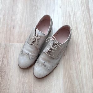 Vero Cuoio Barney’s New York Leather Oxford Shoes